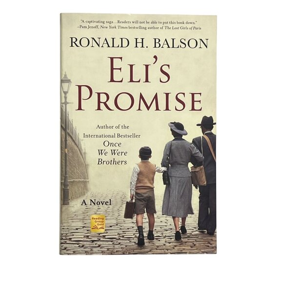 Eli’s Promise Ronald H. Balson WWII Historical Family Saga Book - Picture 1 of 6